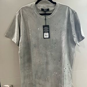 Gray Hudson Jeans Shirt BRAND NEW